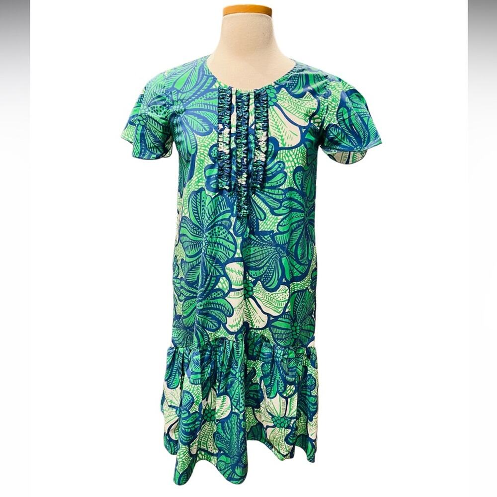 TRICOT CHIC Floral Mini Dress Made in Italy Size 6